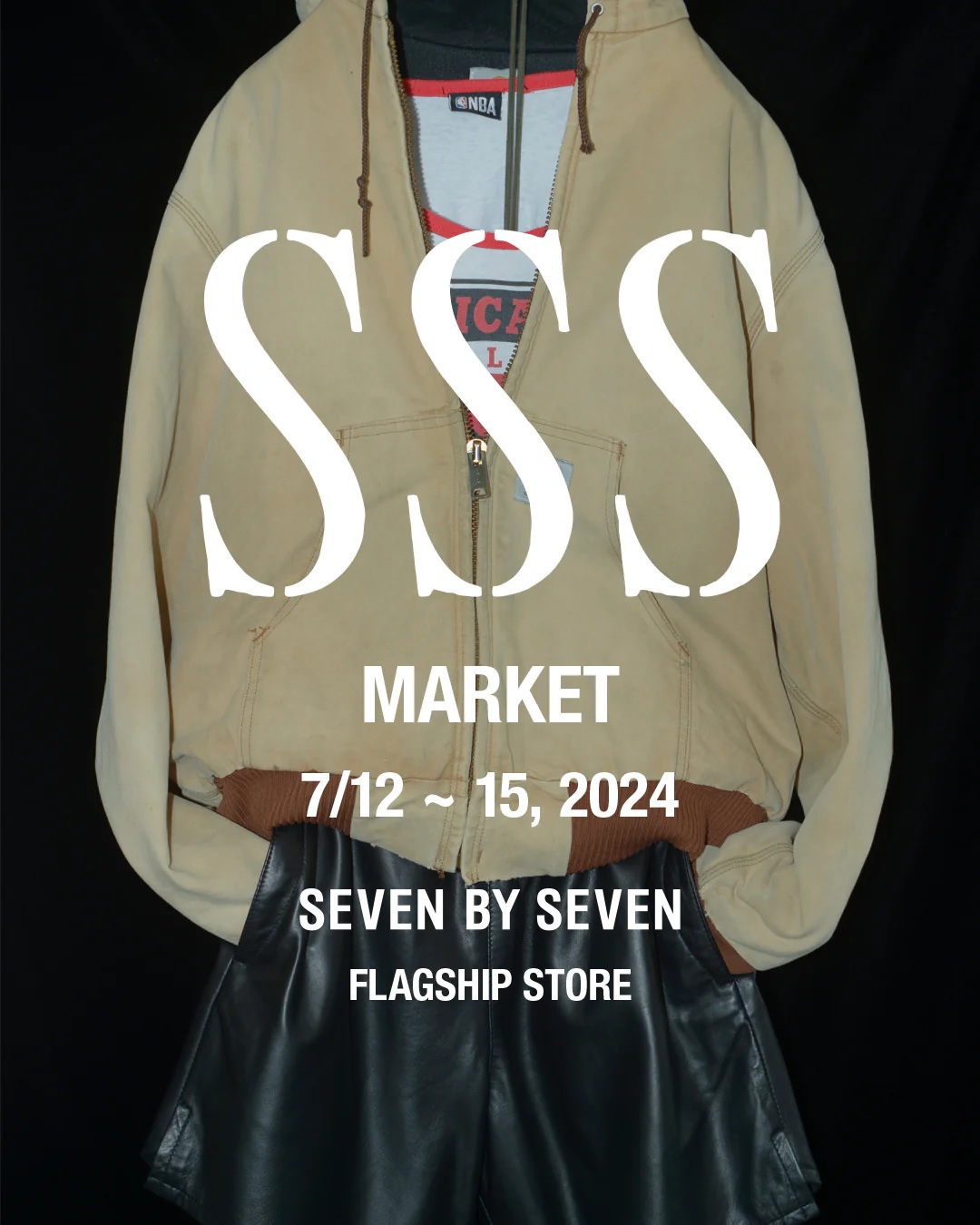 SEVEN BY SEVEN FLAGSHIP STOREにて「SSS MARKET」開催