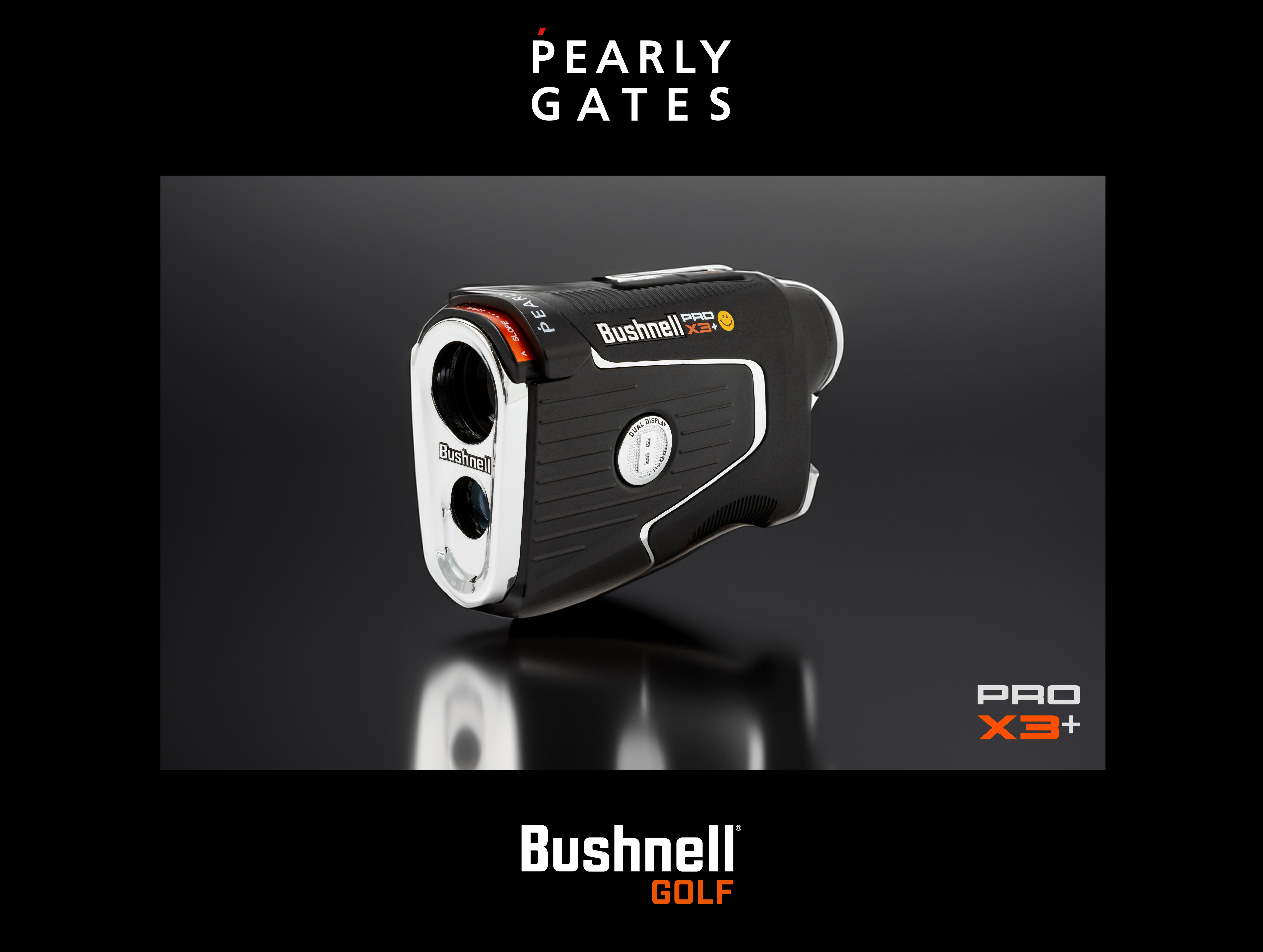 「PEARLY GATES×Bushnell GOLF」待望のコラボレーション第2弾！専用ケース付きレーザー飛距離計を10月1日（火）より順次発売