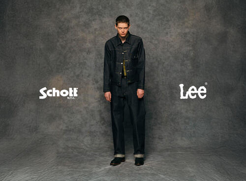 Schott ×LEEコラボセットアップを発売！