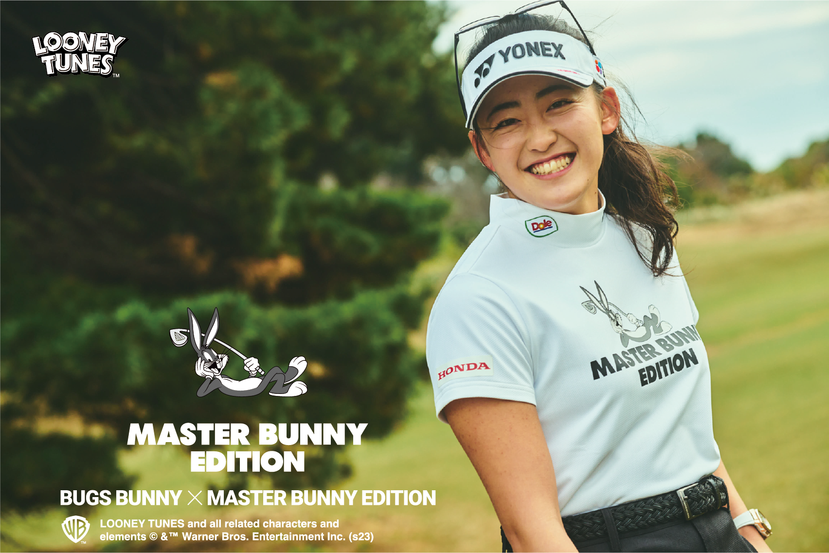 ゴルフアパレル「MASTER BUNNY EDITION」がバッグス・バニーとコラボ